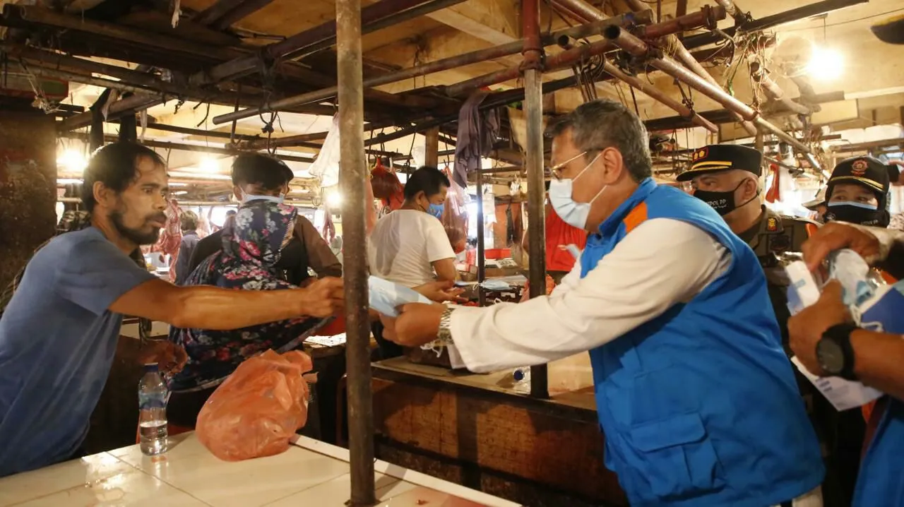 Berita Banten, Berita Tangsel Terbaru, Berita Tangsel Hari ini: 90 Persen Warga Tangsel Sudah Tertib Gunakan Masker