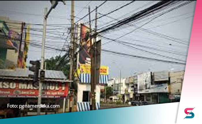 Berita Banten, Berita Serang, Berita Kota Serang: Kabel Listrik dan Telepon Semrawut di Kota Serang