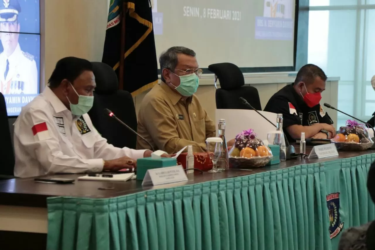 Berita Banten, Berita Banten Terbaru, Berita Banten Hari Ini, Berita Tangsel, Berita Tangsel Terbaru, Berita Tangsel Hari Ini: Terima Kunjungan Anggota DPD RI, Benyamin Bahas Penanganan Bencana