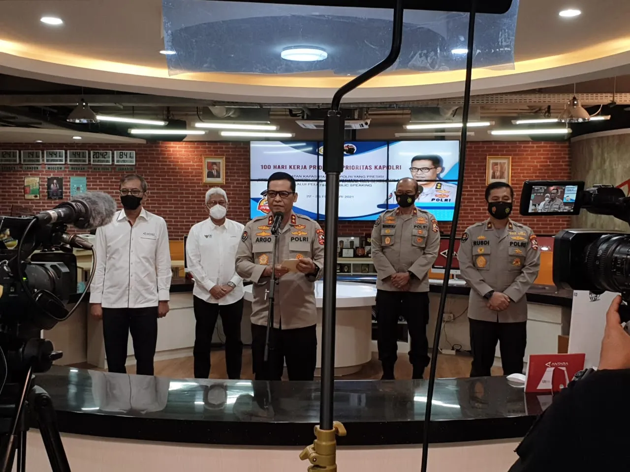 Divisi Humas Polri, Pelatihan Public Speaking Polri, LKBN Antara dan Polri, Berita Banten, Berita Banten Terbaru, Berita Banten Hari Ini, Berita Nasional, Berita Nasional Terbaru, Berita Nasional Hari Ini, Berita Polri, Berita Polri Terbaru, Berita Polri Hari Ini: Gandeng Antara, Div Humas Polri Adakan Pelatihan Publik Speaking