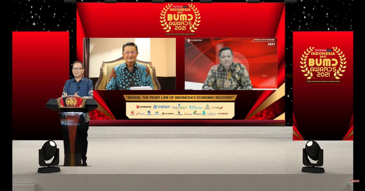 Raih Indonesia Best BUMD Award 2021, Bank Banten Siap Perkuat Posisi Strategis