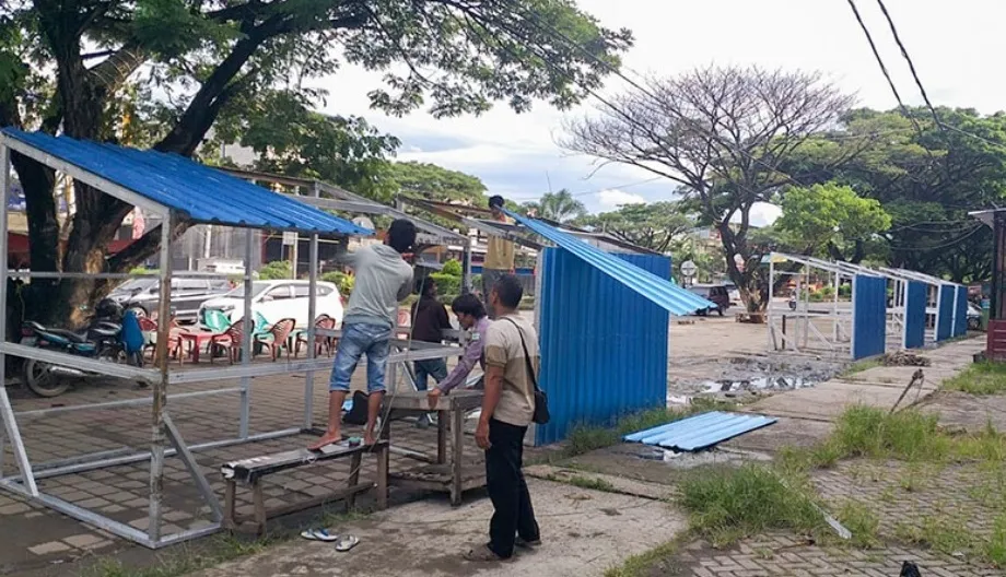 Berita Banten, Berita Banten Terbaru, Berita Banten Hari Ini, Berita Cilegon, Berita Cilegon Terbaru, Berita Cilegon Hari Ini: Gebrak Tuntut Penutupan Warem di JLS Cilegon, Disperidag Berkilah
