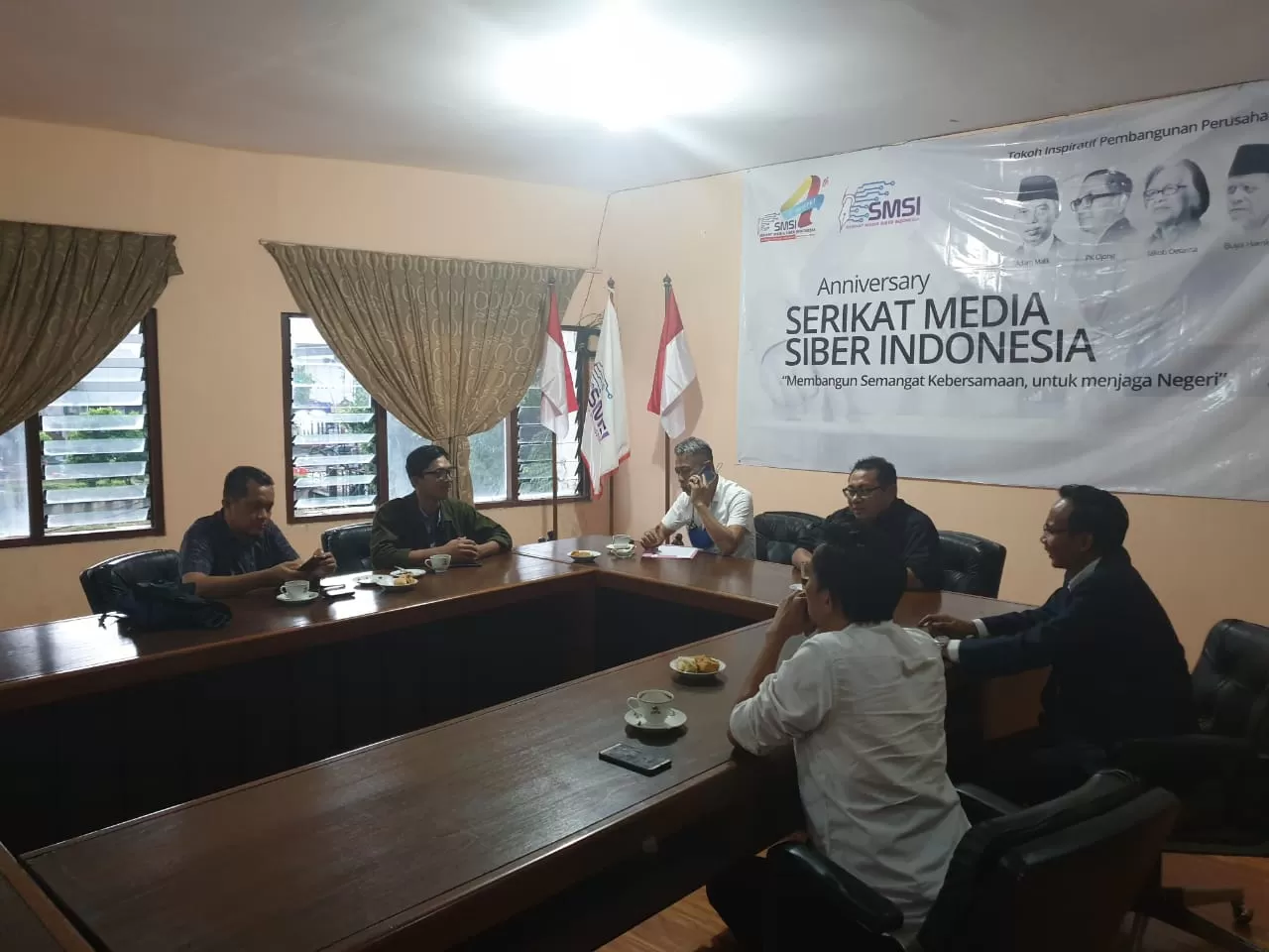Berita Banten, Berita Banten Terbaru, Berita Banten Hari Ini, Berita Nasional, Berita Nasional Terbaru, Berita Nasional Hari Ini, Berita SMSI, Berita SMSI Terbaru, Berita SMSI Hari Ini: Kunjungi Kantor Pusat SMSI, Ketua Umum PRD Bahas Masa Depan Bangsa