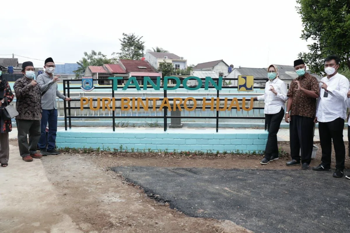 Banjir di Tangsel, Tandon Puri Bintaro Hijau, Puri Bintaro Hijau Tangsel, Berita Banten, Berita Banten Terbaru, Berita Banten Hari Ini, Berita Tangsel, Berita Tangsel Terbaru, Berita Tangsel Hari Ini: Upaya Atasi Banjir, Pemkot Tangsel Resmikan Tandon Puri Bintaro Hijau