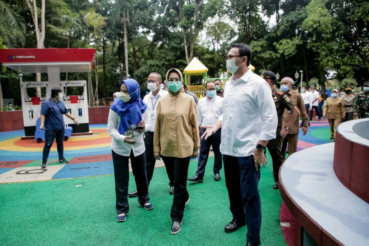 Berita Banten, Berita Banten Terbaru, Berita Banten Hari Ini, Berita Tangsel, Berita Tangsel Terbaru, Berita Tangsel Hari Ini: Pemkot Tangsel dan Pertamina Kolaborasi Ciptakan Taman Edukasi dan Bermain Ramah Anak