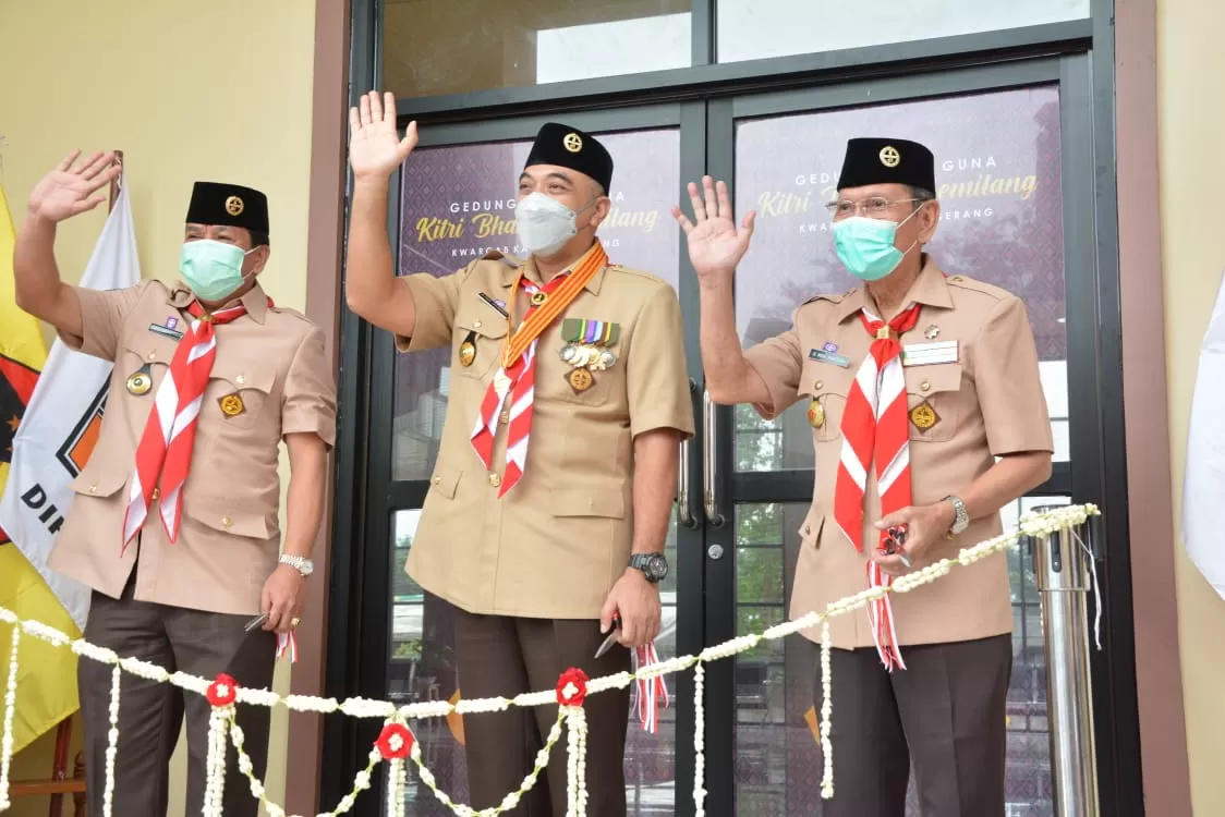 Berita Banten, Berita Banten Terbaru, Berita Banten Hari Ini, Berita Kabupaten Tangerang, Berita Kabupaten Tangerang Terbaru, Berita Kabupaten Tangerang Hari Ini: Kwarda Banten Apresiasi Pemkab Tangerang Bangun GSG Kwarcab Pramuka