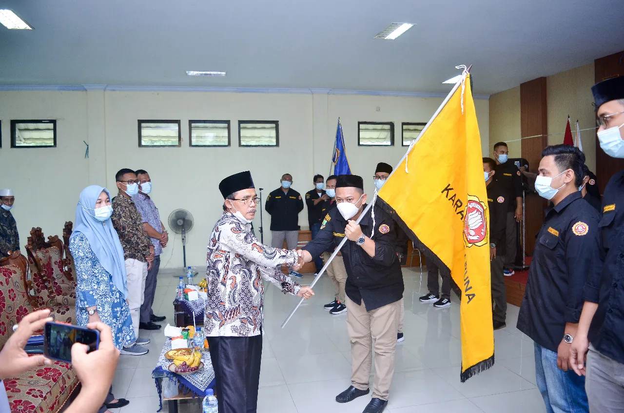 Edi Firmansyah Sah Nakhodai Karang Taruna Rawa Arum