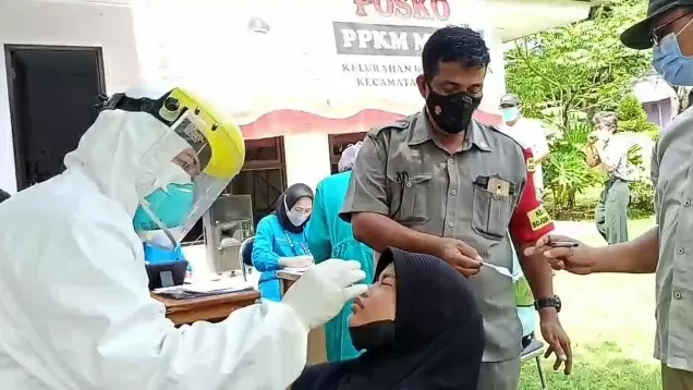 3 RW Sekitar RW 28 Dasana Indah pun Jalani Tes Swab