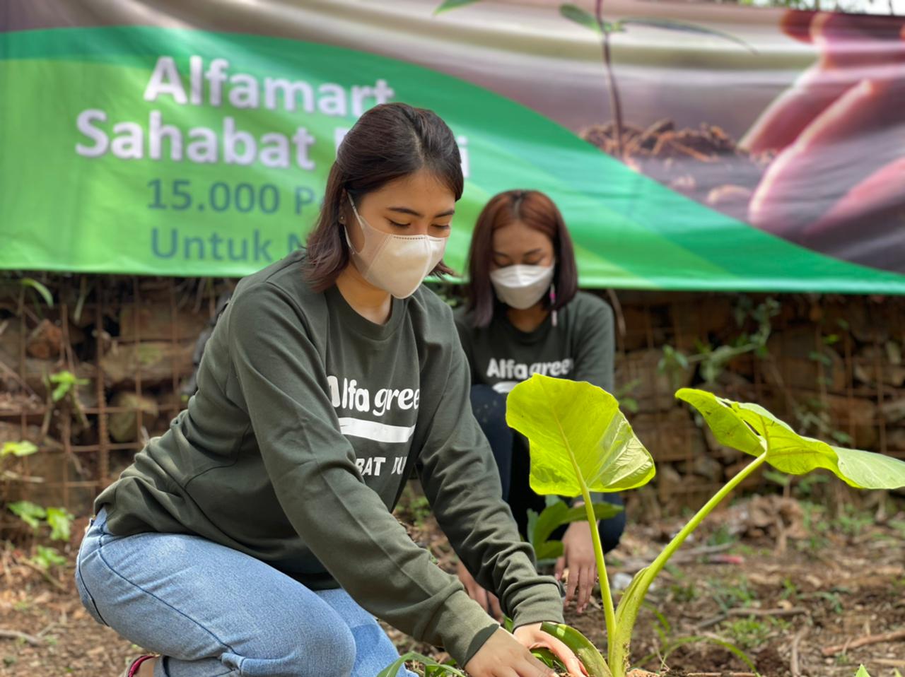 Sahabat Bumi, Alfamart Tanam 15.000 Pohon untuk Indonesia