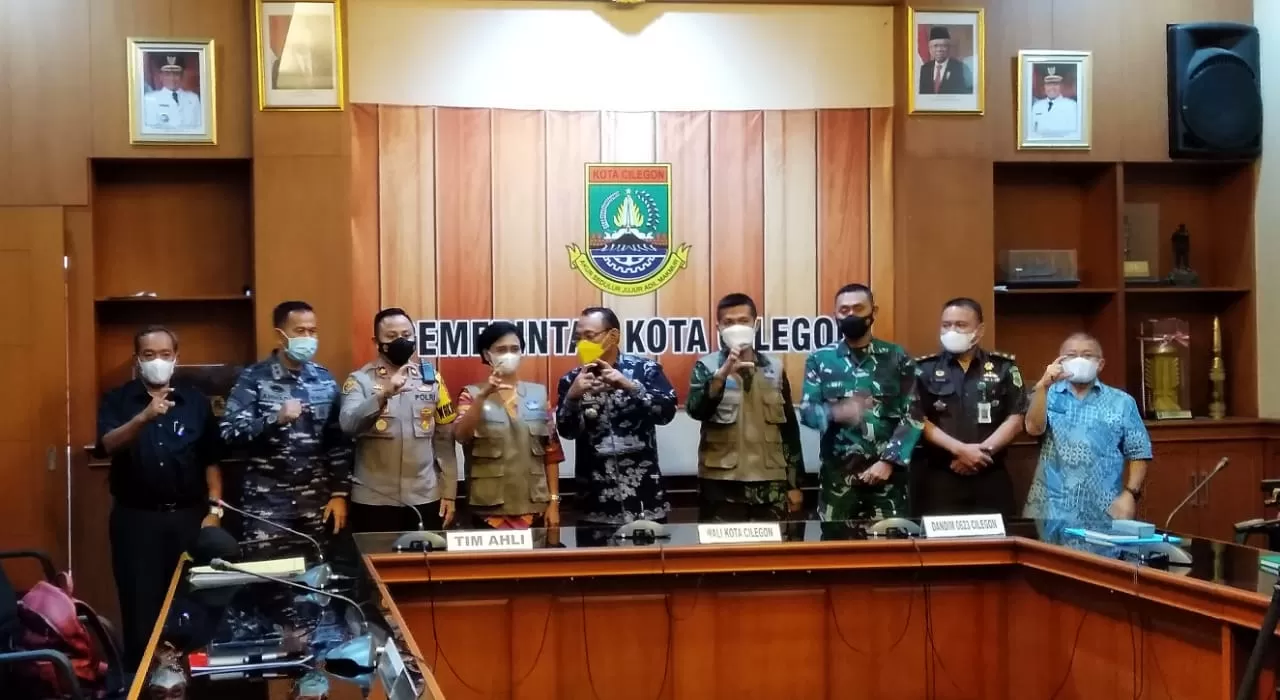 Berita Banten, Berita Banten Terbaru, Berita Banten Hari Ini, Berita Cilegon, Berita Cilegon Terbaru, Berita Cilegon Hari Ini: Antisipasi Potensi Lonjakan Kasus Covid Pascalebaran, Tim Pakar Tinjau Kesiapan Pemkot Cilegon