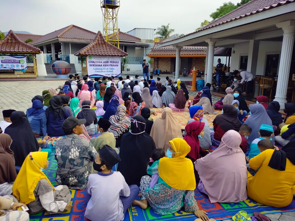 Berita Banten, Berita Banten Terbaru, Berita Banten Hari Ini, Berita Serang, Berita Serang Terbaru, Berita Serang Hari Ini: Berbagi Kebahagiaan Jelang Idulfitri, CAP Santuni Ratusan Anak Yatim