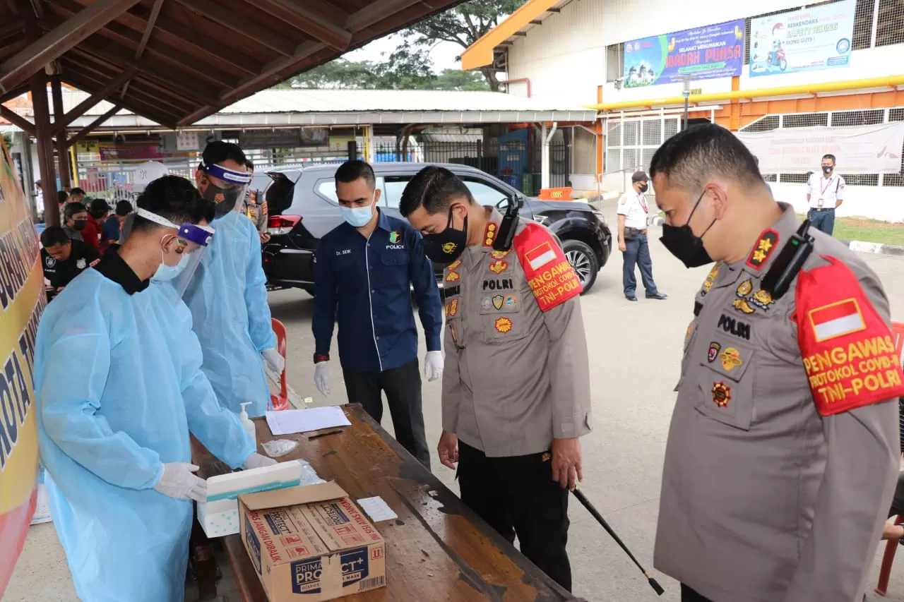 Kapolda Banten Cek Pengamanan Peringatan May Day di Wilkum Polresta Tangerang