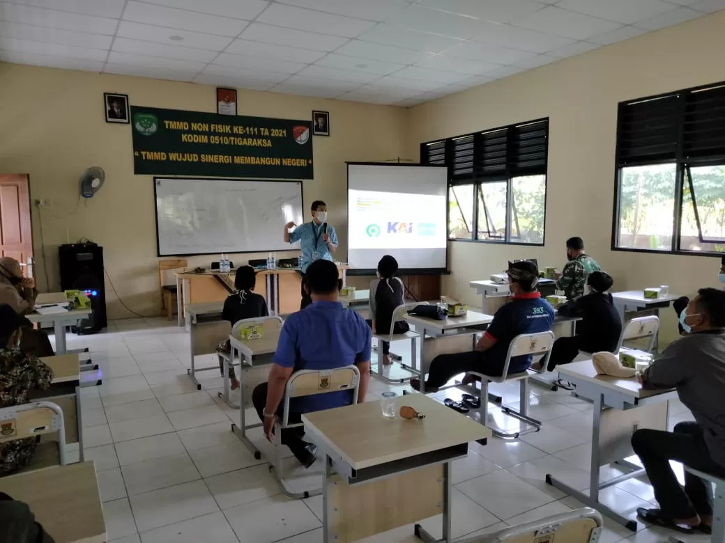 Berita Banten, Berita Banten Terbaru, Berita Banten Hari Ini, Berita Kabupaten Tangerang, Berita Kabupaten Tangerang Terbaru, Berita Kabupaten Tangerang Hari Ini: Pembekalan Kewirausahaan di TMMD Ke-111 Jambe
