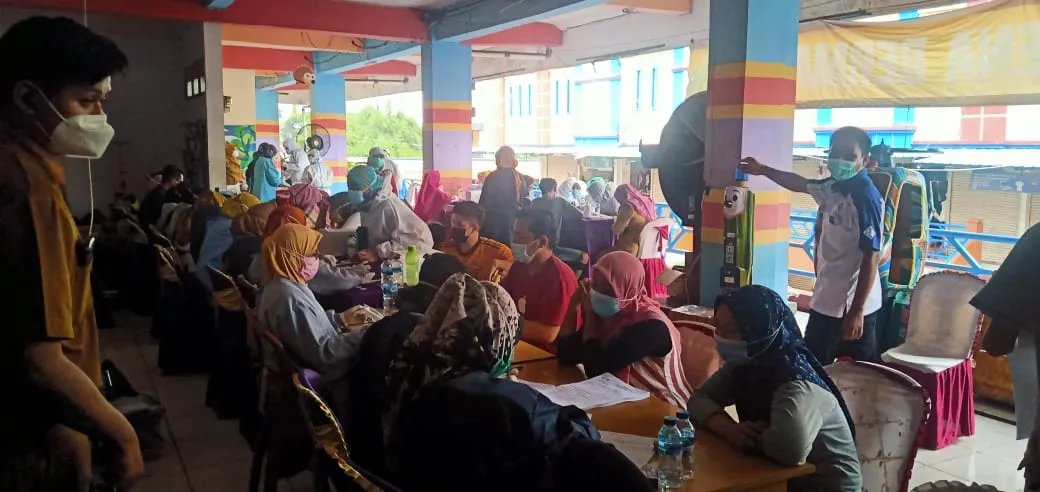 Berita Banten, Berita Banten Terbaru, Berita Banten Hari Ini, Berita Kabupaten Tangerang, Berita Kabupaten Tangerang Terbaru, Berita Kabupaten Tangerang Hari Ini: Berpotensi Jadi Klaster Baru, Pasar Kepaladua Di-Lockdown