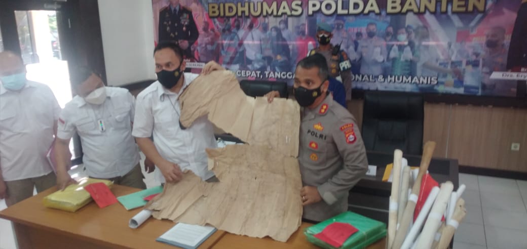 Satgas Mafia Tanah Polda Banten Cokok Warga Taktakan Pemalsu AJB