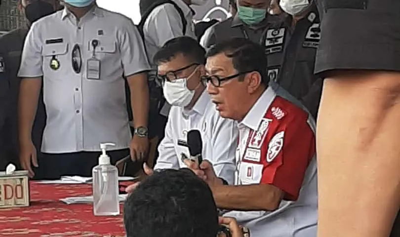 Tinjau Lapas Kelas I Tangerang yang Kebakaran, Yasonna: Fokus Evakuasi dan Pemulihan