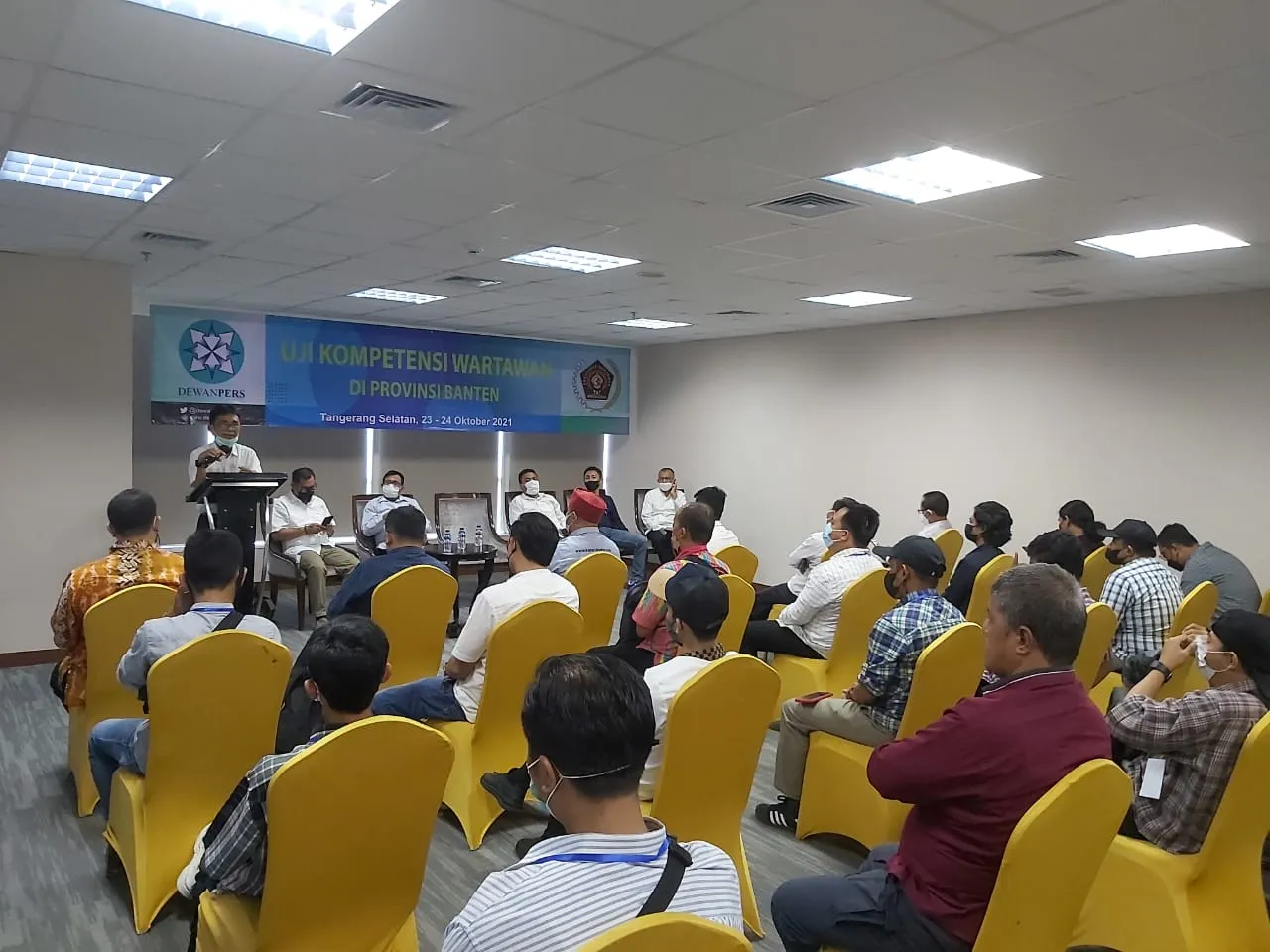 Berita Banten, Berita Banten Terbaru, Berita Banten Hari Ini, Berita Tangsel, Berita Tangsel Terbaru, Berita Tangsel Hari Ini: Respons Positif Peserta UKW di Hadapan Dewan Pers dan PWI Pusat