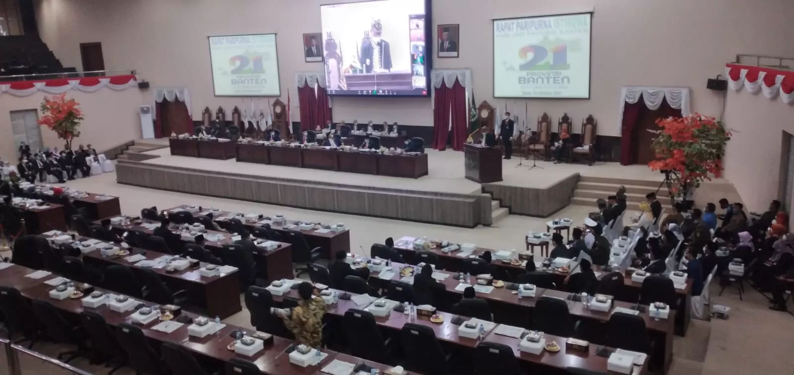 Berita Banten, Berita Banten Terbaru, Berita Banten Hari Ini, Berita Serang, Berita Serang Terbaru, Berita Serang Hari Ini: HUT Banten Ke-21, Ketua Dewan: Momentum untuk Mengpresiasi Pelaku Sejarah Perjuangan