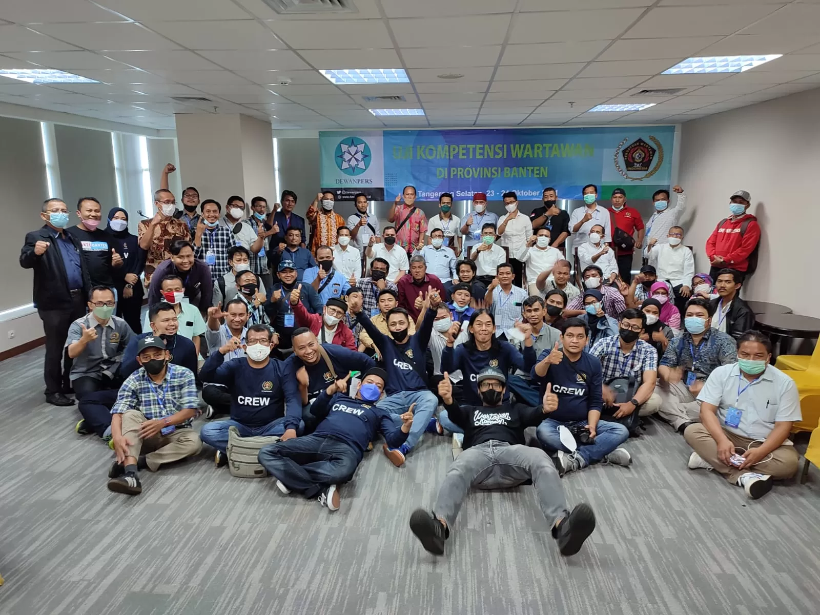 Berita Banten, Berita Banten Terbaru, Berita Banten Hari Ini, Berita Tangsel, Berita Tangsel Terbaru, Berita Tangsel Hari Ini: Selamat! 44 Wartawan Dinyatakan Lulus UKW Dewan Pers di Tangsel