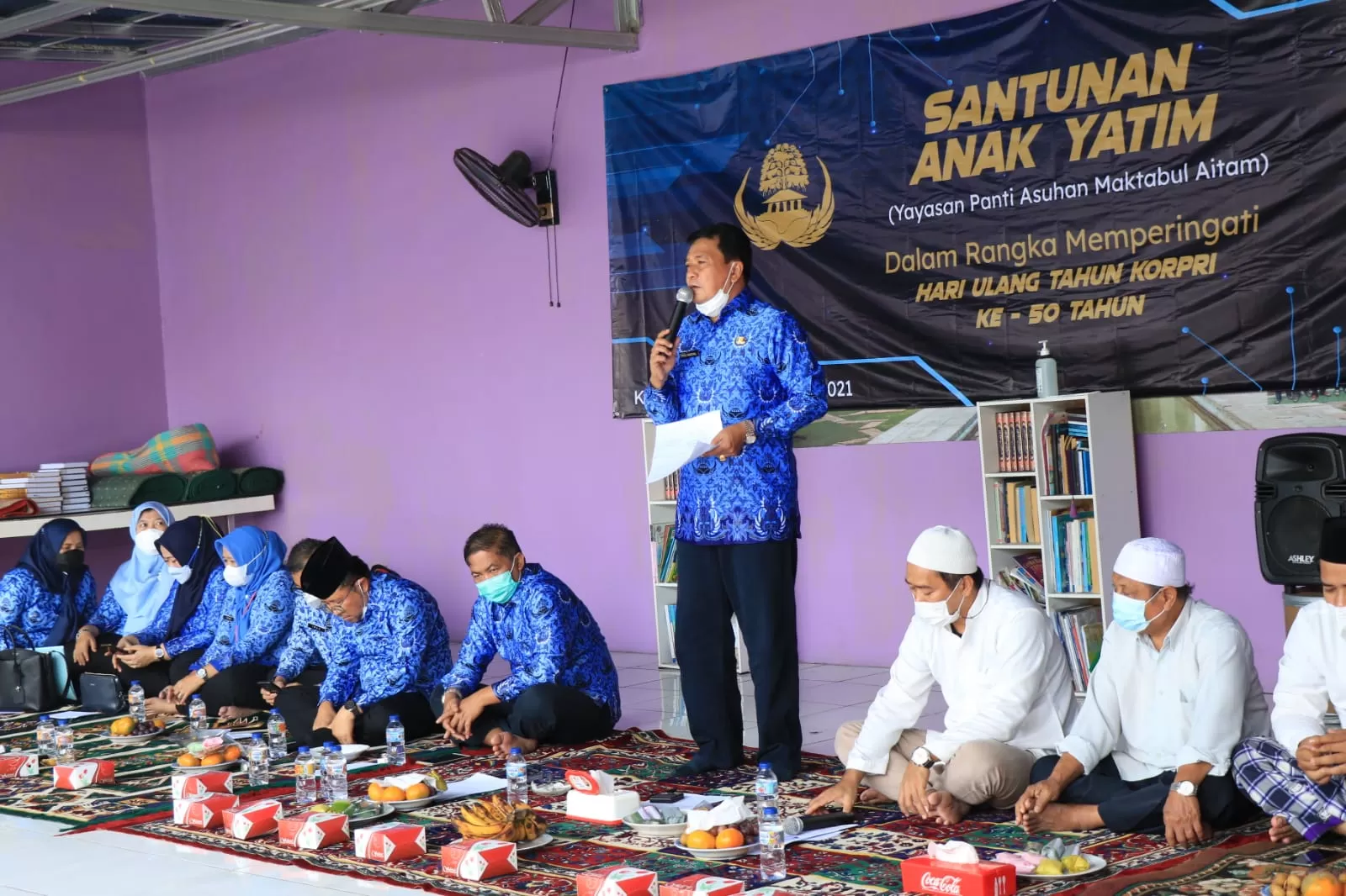 Berita Banten, Berita Banten Hari Ini, Berita Banten Terbaru, Kabupaten Tangerang, Kabupaten Tangerang Hari Ini, Kabupaten Tangerang Terbaru, Peristiwa, Peristiwa Hari Ini, Peristiwa Terbaru, Berita Viral, Berita Viral Hari Ini, Berita Viral Terbaru: Peringati HUT Ke-50 Tahun, Korpri Kab. Tangerang Berbagi Rasa