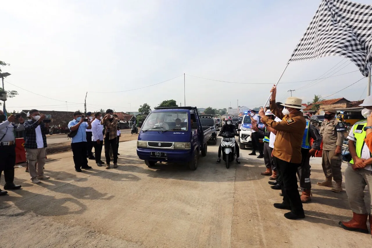 Meski Belum Rampung, Jembatan Bogeg Mulai Rabu Ini Bisa Dilewati Kendaraan