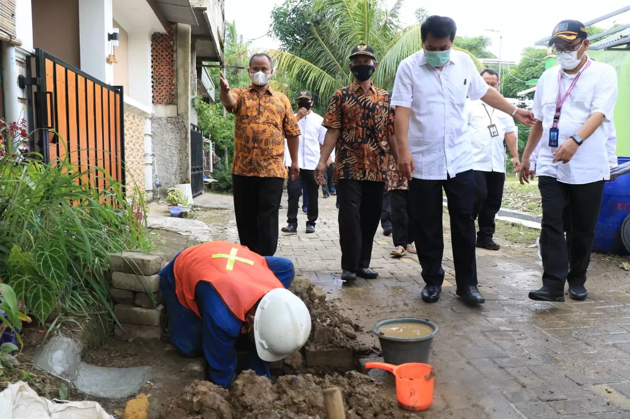 Sekda Resmikan KCP Perumdam TKR, 200 KK Langsung Teraliri Air Bersih