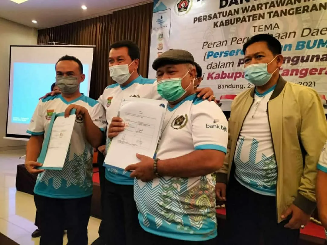 PWI Kabupaten Tangerang dan Universitas Multimedia Nusantara Tanda Tangani MOU