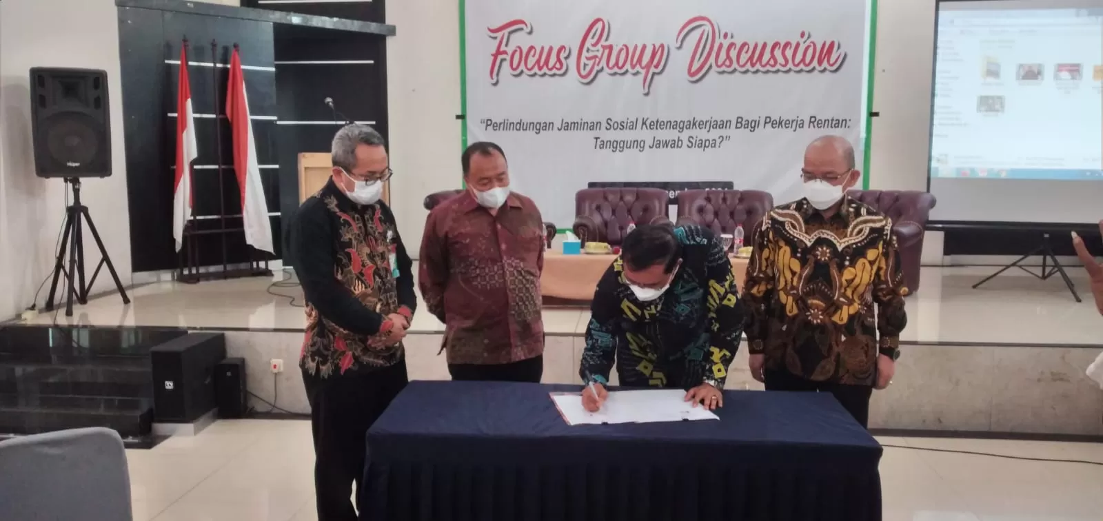 Berita Banten, Berita Banten Hari Ini, Berita Banten Terbaru, Serang, Serang Hari Ini, Serang Terbaru, Peristiwa, Peristiwa Hari Ini, Peristiwa Terbaru, Berita Viral, Berita Viral Hari Ini, Berita Viral Terbaru: ICMI Banten dan BPJS Ketenagakerjaan Gelar FGD Sosialisasikan Sadar Perlindungan Sosial bagi Pekerja Rentan