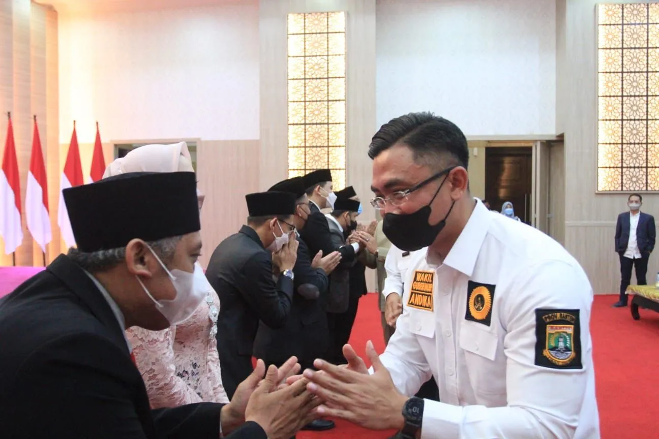 7 Anggota KPID Banten Dilantik, Wagub Minta Tayangan TV dan Radio Jangan Jakartasentris