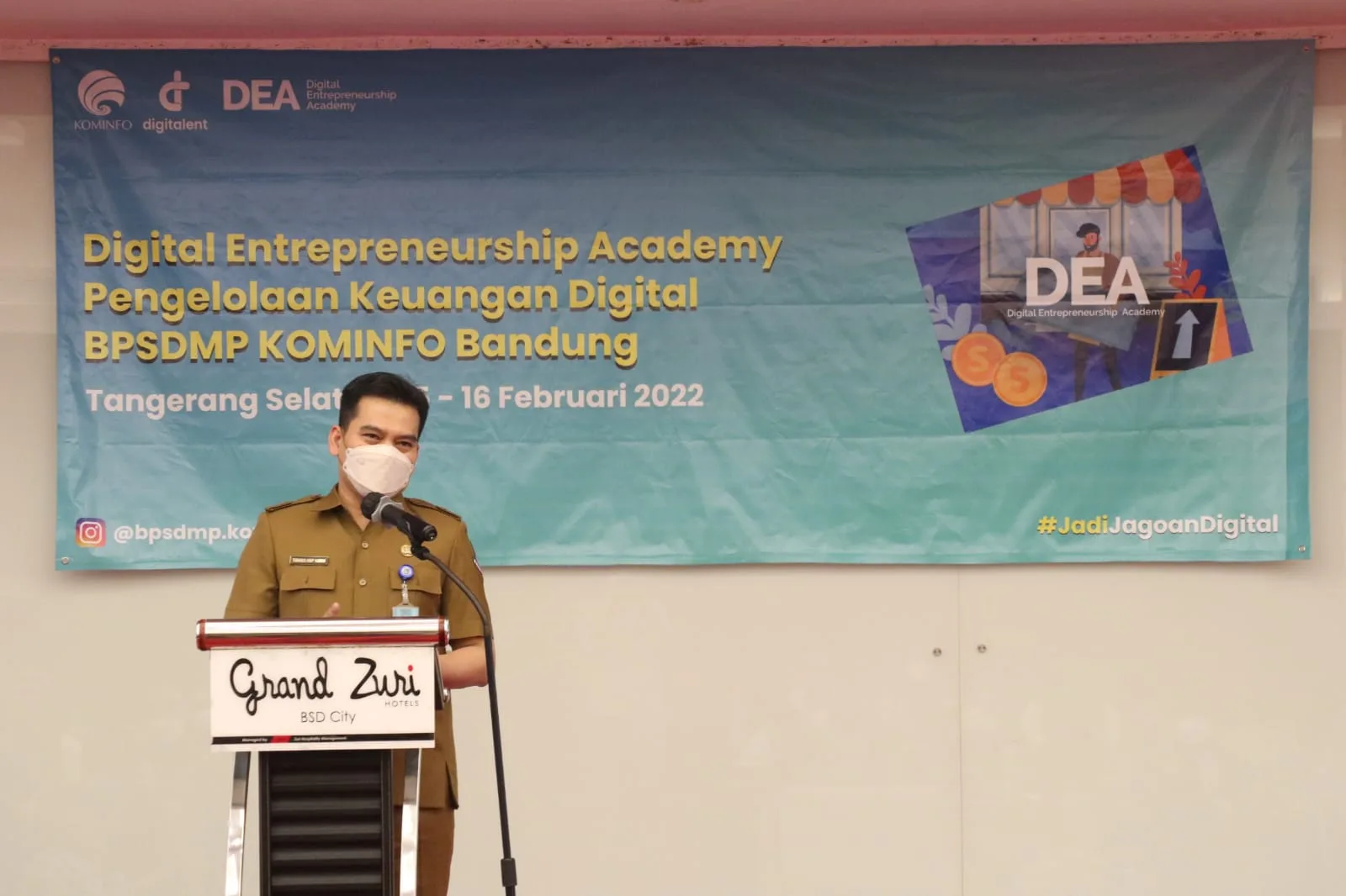 Tingkatkan SDM Melalui Digitalisasi, BPSDMP Gandeng Kominfo Tangsel