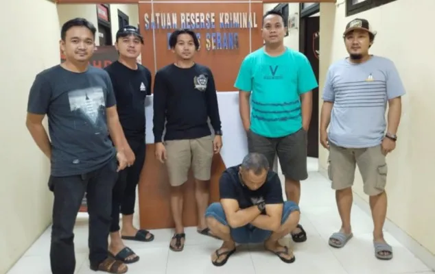 Gelapkan Motor Janda, Pelaku Ditangkap Polisi Serang