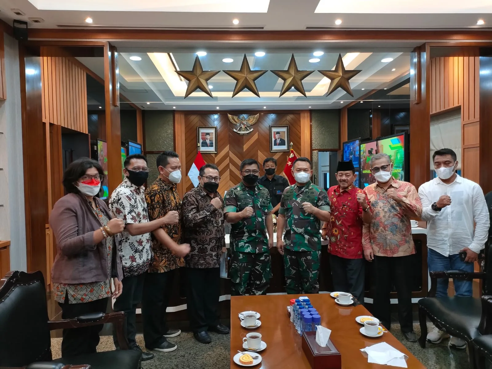 KSAD Dudung Ajak SMSI Optimalkan Segenap Potensi untuk Penguatan Ideologi Pancasila dan NKRI
