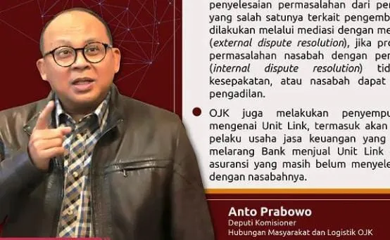 Berita, Berita Hari Ini, Berita Terbaru, Nasional, NASIONAL Hari Ini, Nasional Terbaru, Peristiwa, Peristiwa Hari Ini, Peristiwa Terbaru, Berita Viral, Berita Viral Hari Ini, Berita Viral Terbaru: OJK Larang Bank Jual Unit Link dari Perusahaan Asuransi Bermasalah