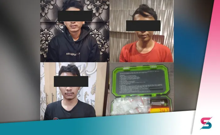 Simpan Sabu di Dalam Kemasan Minuman, 3 Kurir Dicokok Polisi Serang