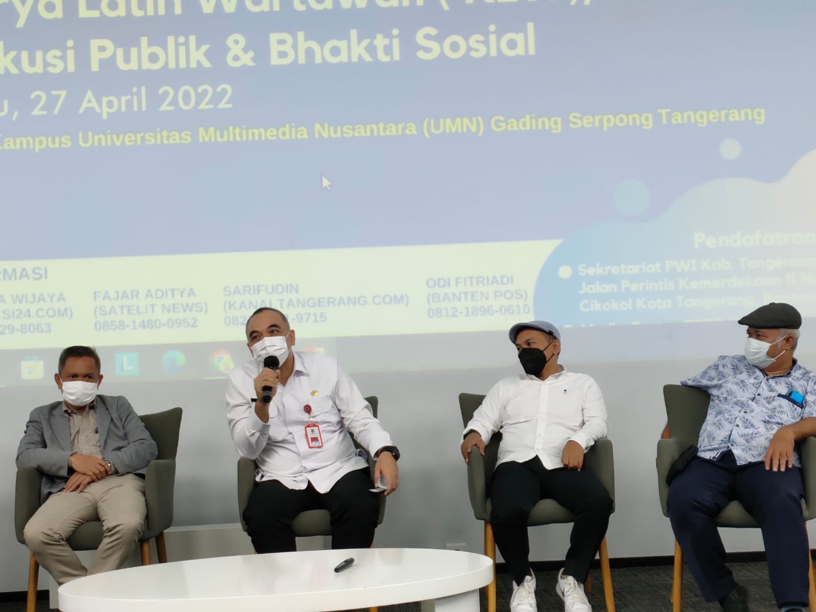 19 Wartawan Ikuti KLW PWI Kabupaten Tangerang di Kampus UMN
