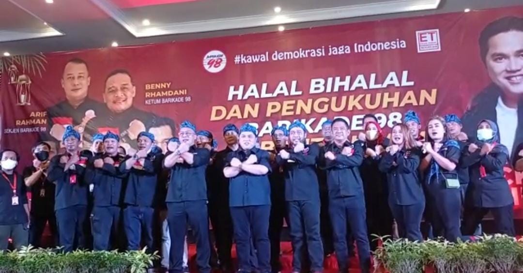 Dianggap Layak, Barikade 98 Banten Siap Dukung dan Menangkan Erick Tohir Jadi Presiden
