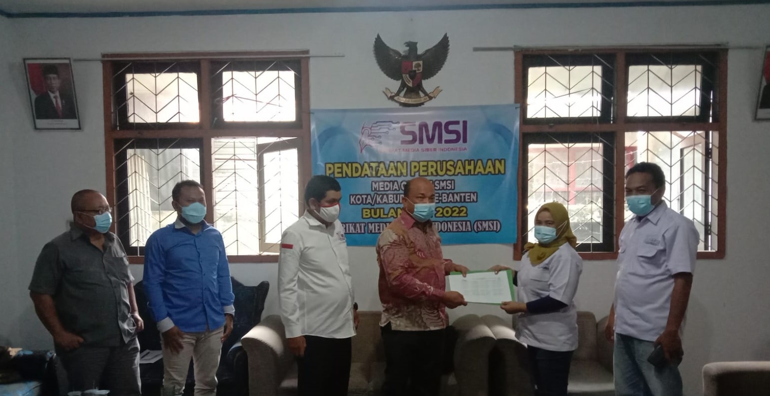 Jaga Profesionalitas Media Pers, SMSI Banten Lakukan Pendataan Anggota