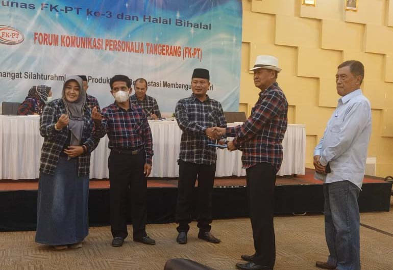 Terpilih Aklamasi, FKPT Tangerang Kembali Dinakhodai Kang Imas