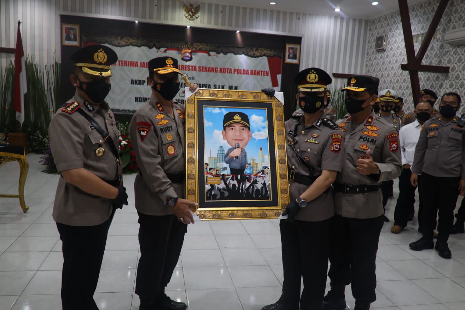 Kapolda Banten Pimpin Sertijab Kapolresta Serang Kota