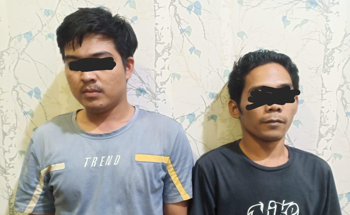 Mencurigakan Mondar Mandir di Pom Bensin, Dua Pengedar Sabu Ditangkap Polres Serang