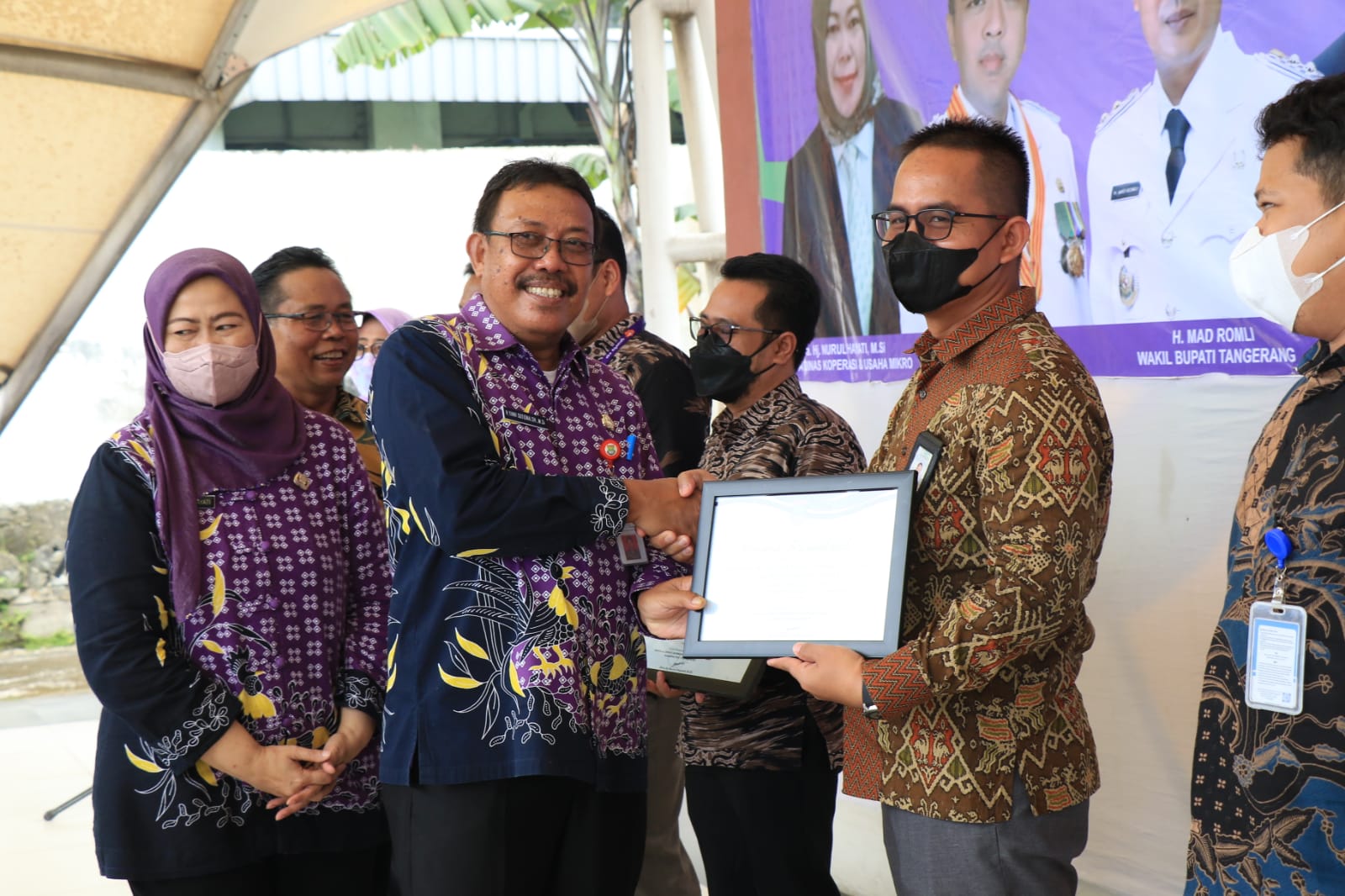 Dinas Koperasi Gelar Rangkaian Kegiatan Hari Harkopnas Ke - 75 tingkat Kabupaten Tangerang