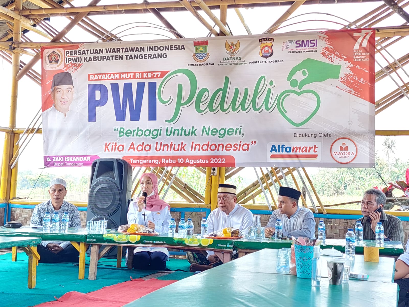 PWI Kabupaten Tangerang Peduli 'Berbagi Untuk Negeri'