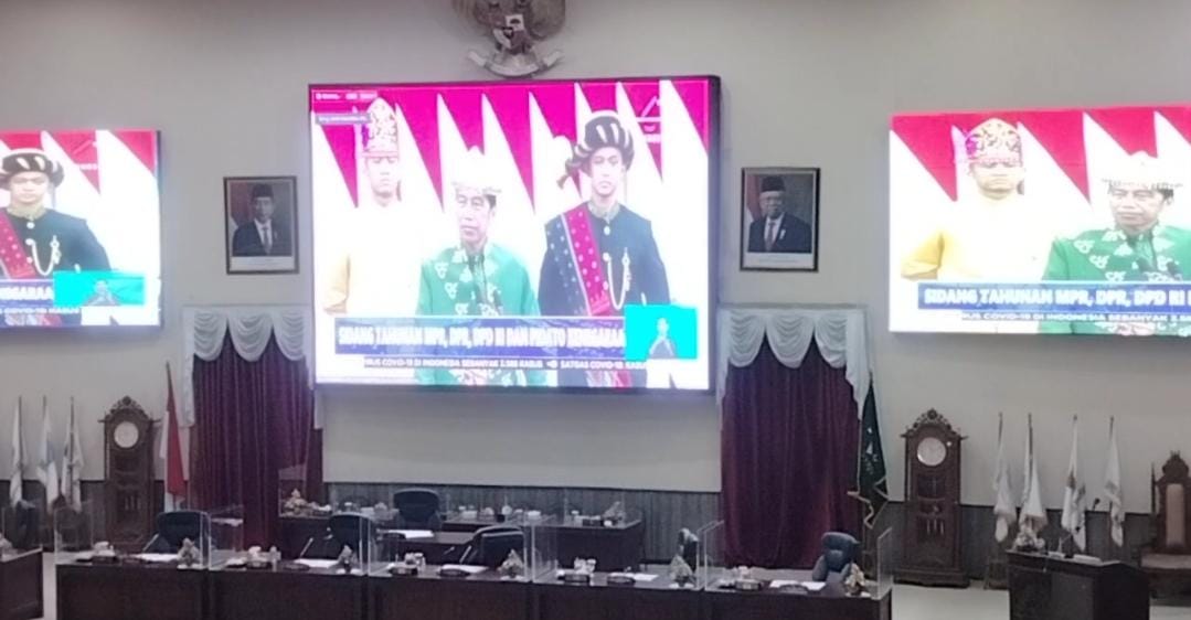 DPRD Banten Gelar Paripurna Istimewa Dengar Pidato Presiden