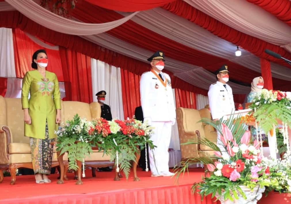 Upacara Peringatan Proklamasi Kemerdekaan RI di Kabupaten Tangerang Khidmat