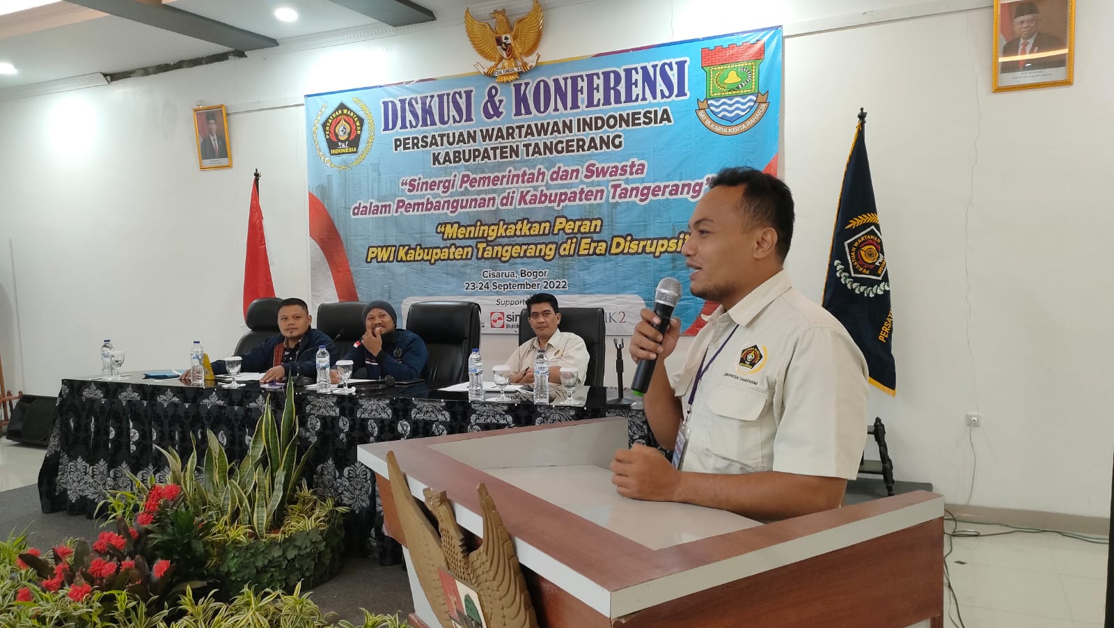 Aklamasi, Sri Mulyo Pimpin PWI Kabupaten Tangerang Periode 2022-2025