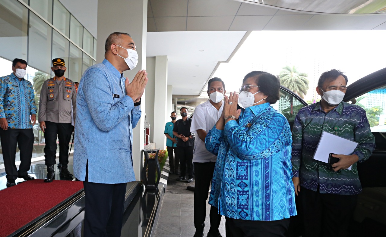 Menteri LHK dan Bupati Zaki Buka PEMSEA Expo 2022
