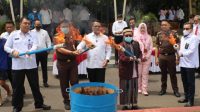 Polda Banten Bakar 4 KG Ganja dan Rebus Sabu Seberat 2,12 Gram