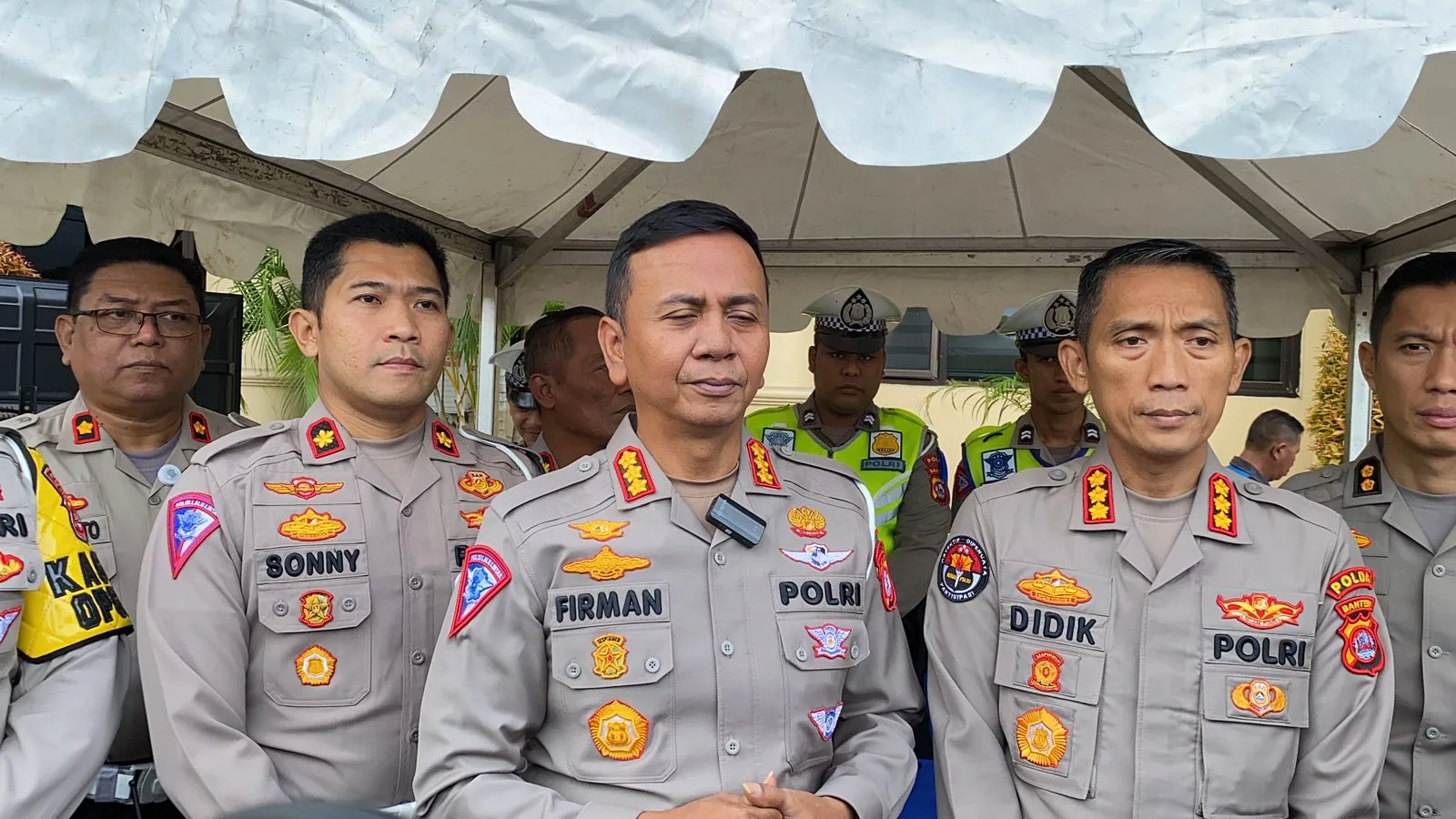 Ditlantas Polda Banten Simulasikan ETLE Drone