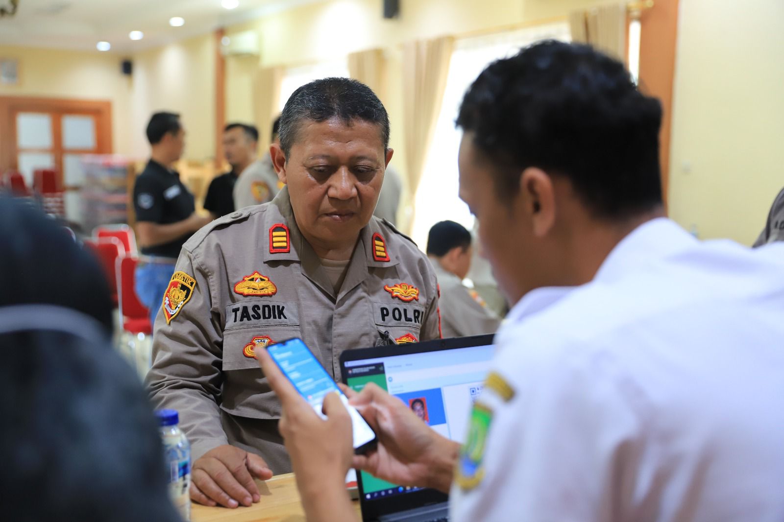 Perkenalkan Identitas Kependudukan Digital, Disdukcapil Kota Tangerang Sasar Kepolisian