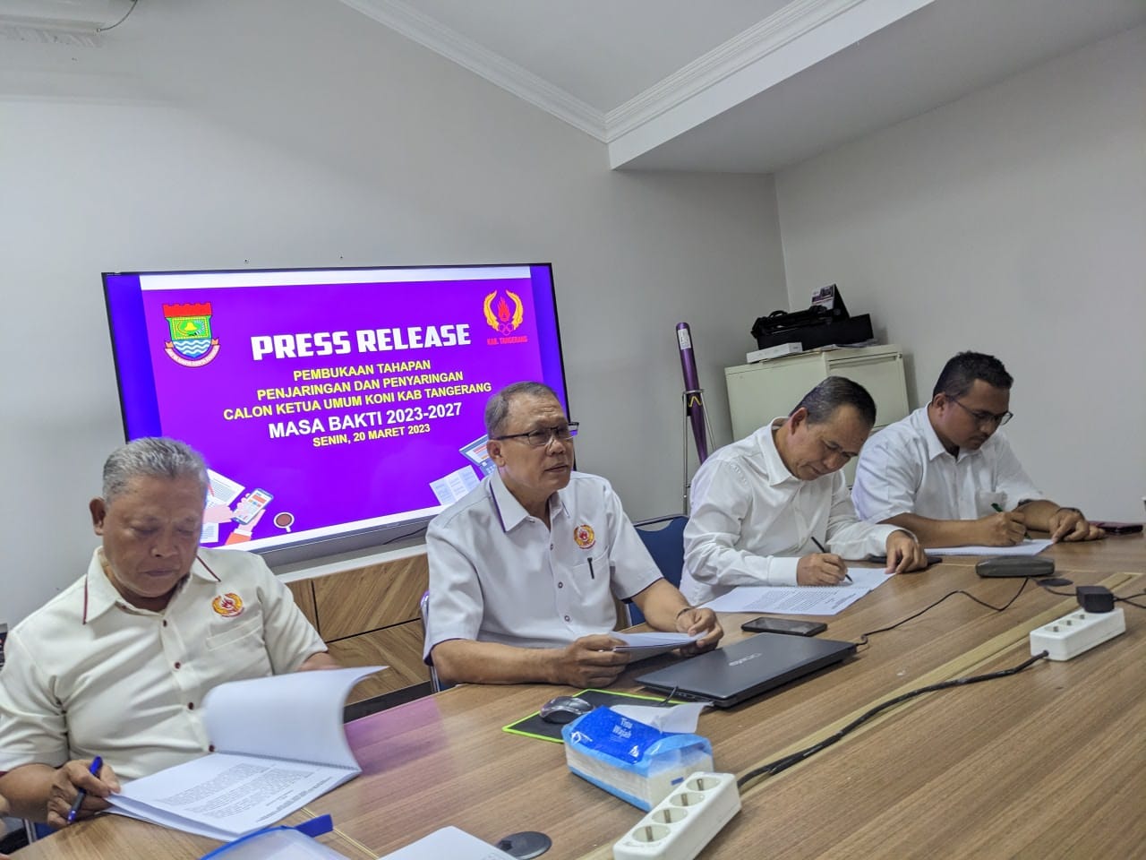 KONI Kabupaten Tangerang Buka Pendaftaran Calon Ketua Baru
